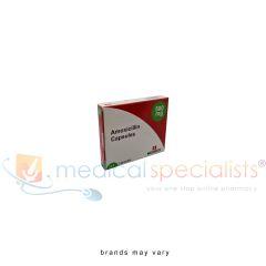Amoxicillin 500mg box of 21 capsules