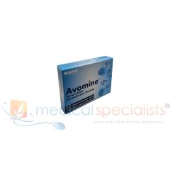 Avomine 25mg (Promethazine) box of 28 tablets