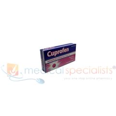 Cuprofen Maximum Strength Ibuprofen 400mg Tablets box of 24