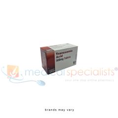 Tranexamic Acid 500mg tablets box of 60